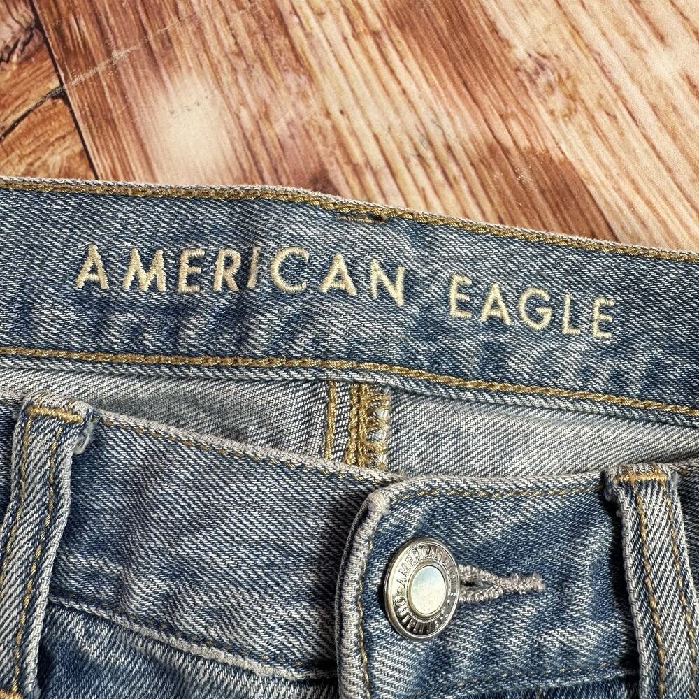 American Eagle MOM JEAN Womens Size 6 Short High Rise Jeans Denim Pants 29x25 - Picture 9 of 11